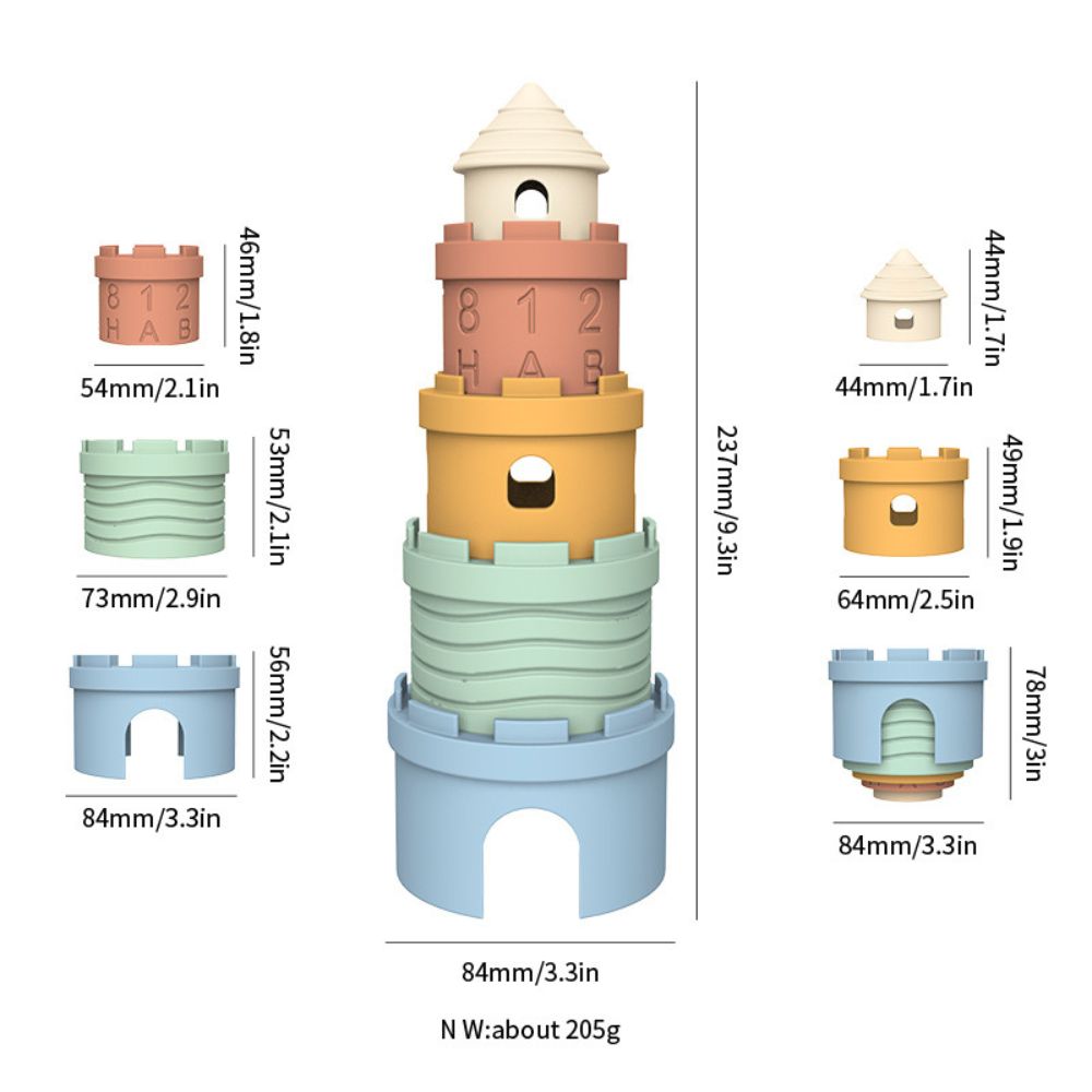 Silicone Castle Toy