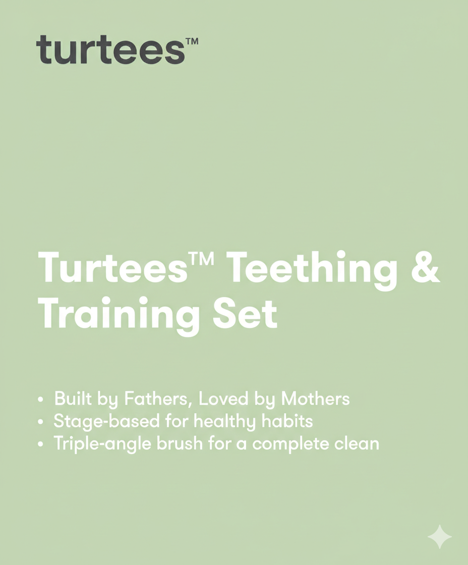 3-Sided Baby Toothbrush (6+ Months)