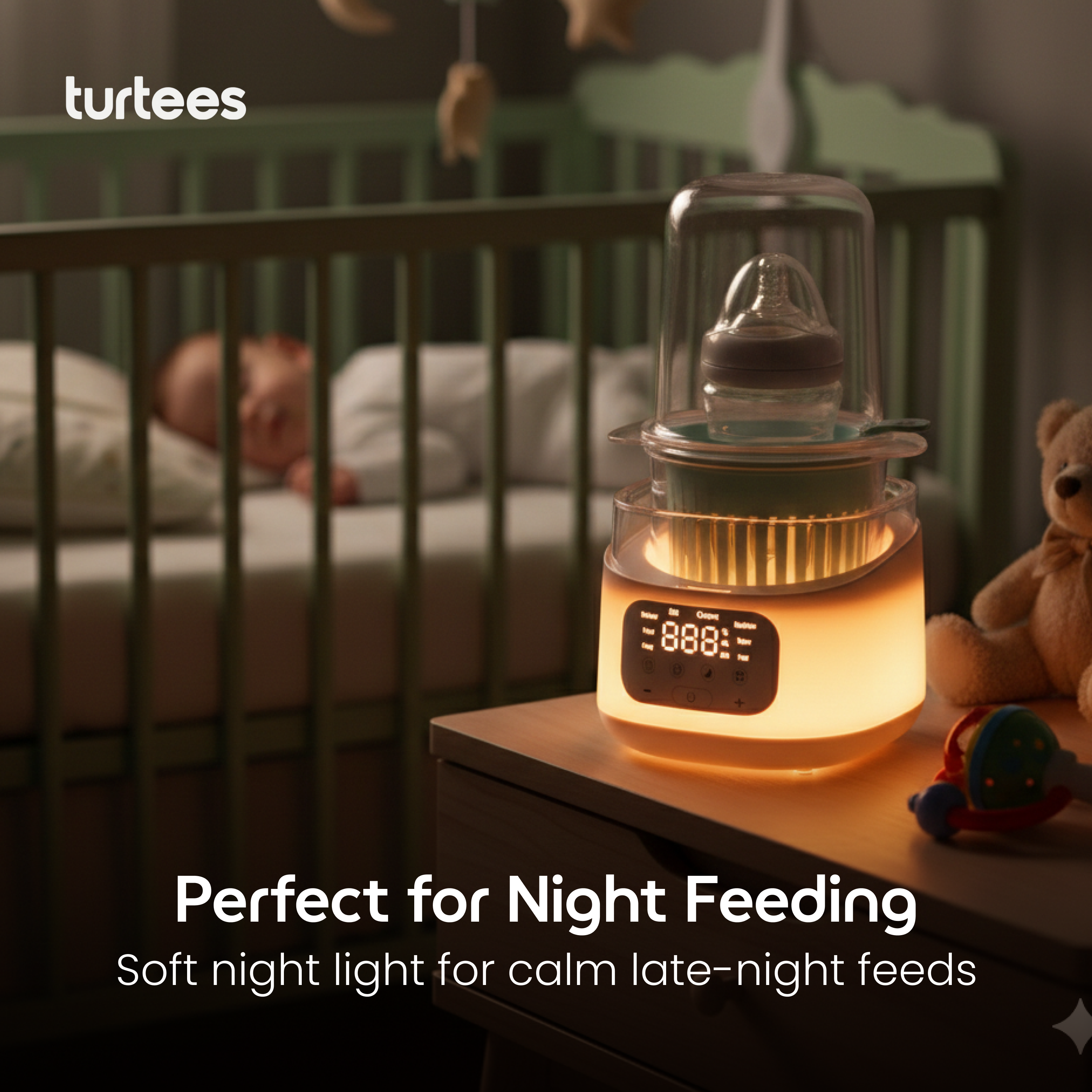 Turtees Quick-Warm Bottle Warmer