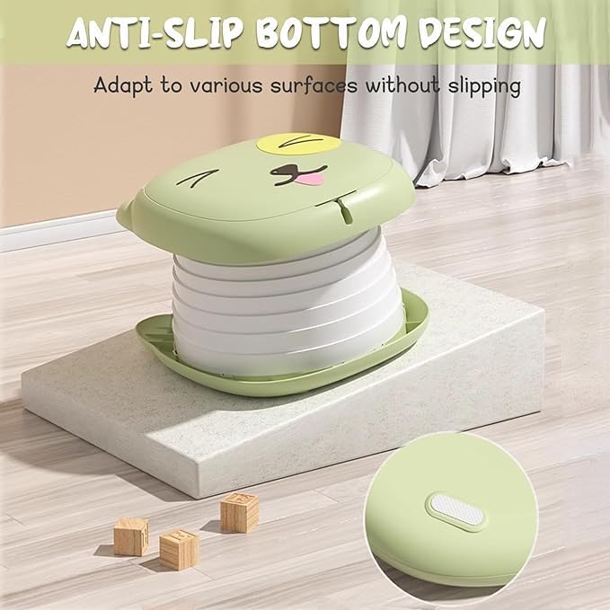 Green 3-in-1 Portable Travel Potty