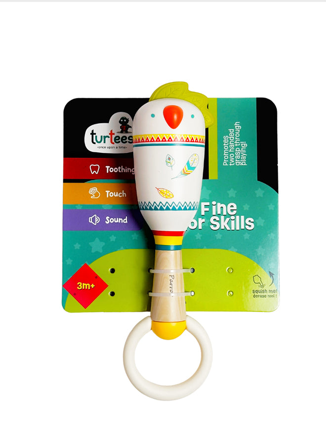 turtees Peacock Rattle