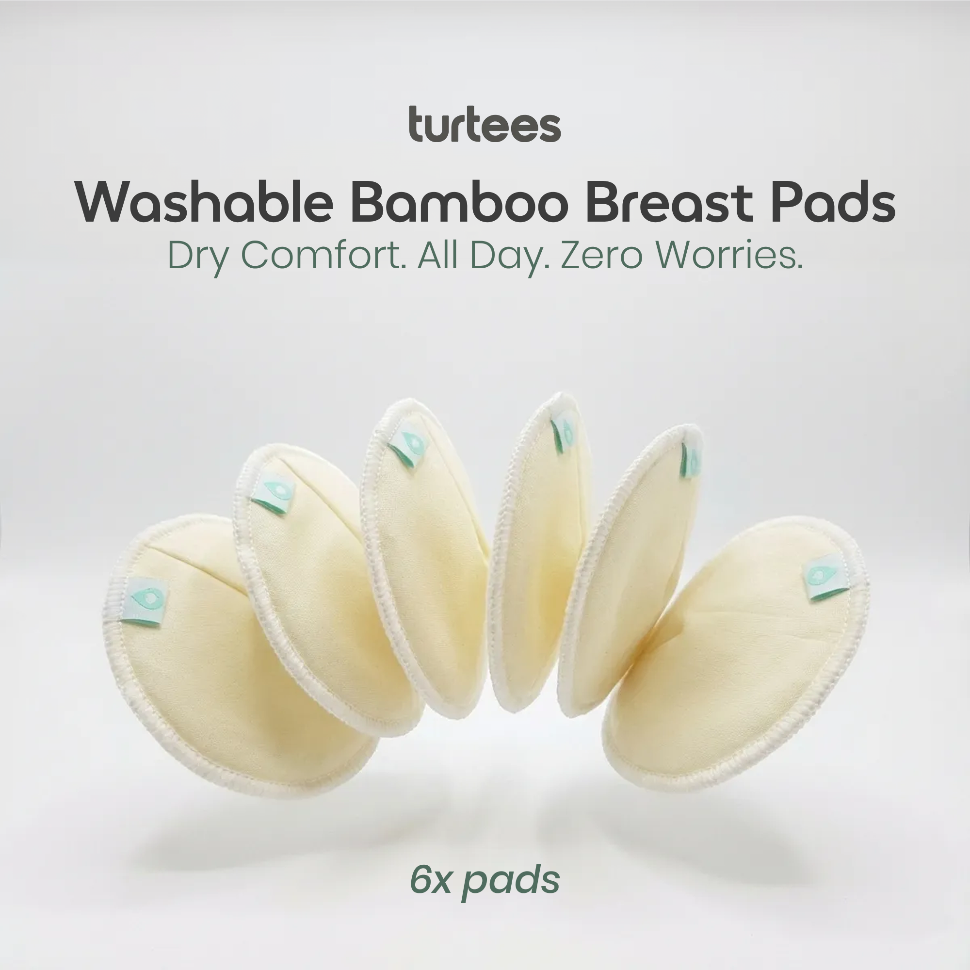 Turtees Reusable Nursing Pads