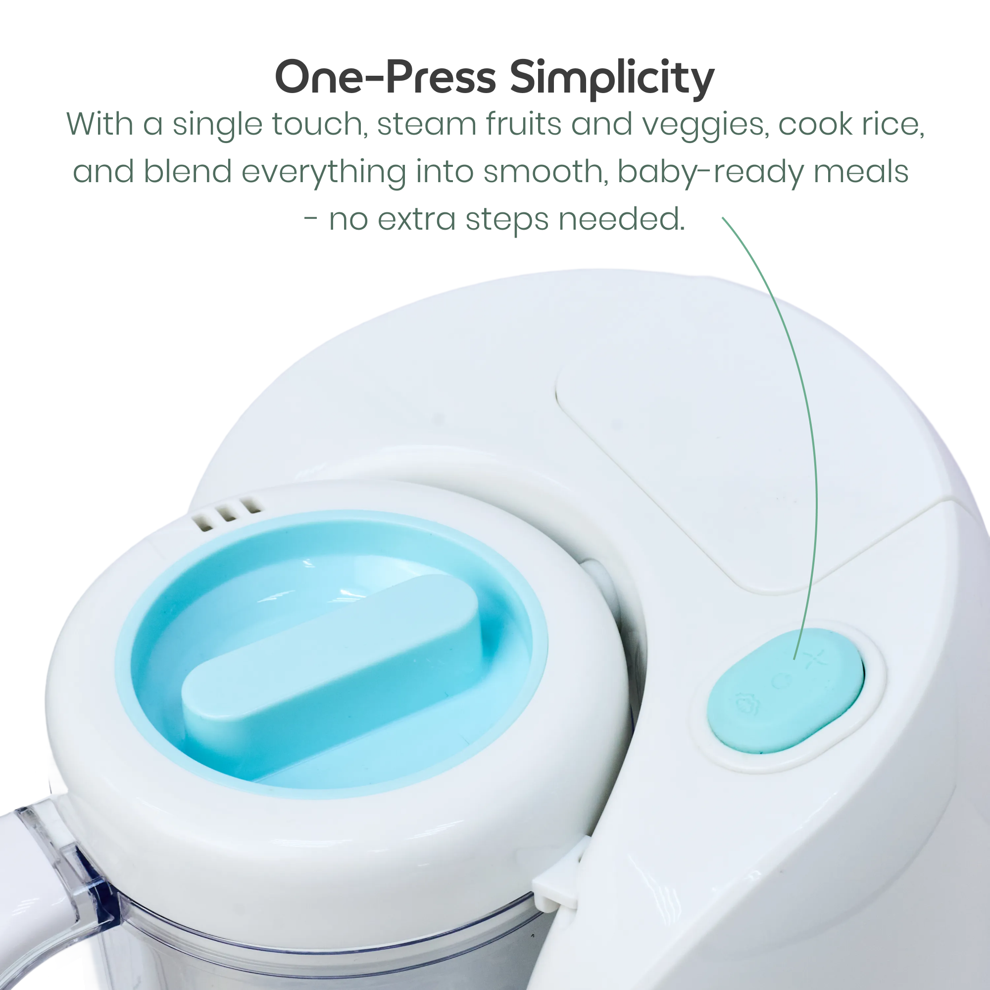 Turtees 4-in-1 Baby Food Maker